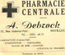 Pharmacie Debrock 1954  Houilles 78800