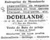 Publicité Dodelande  Guide  1910/11      Houilles 78800